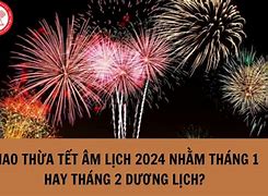 Giao Thừa 2024 Con Gì Ra Đời